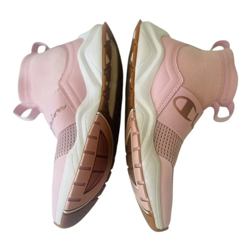 Pink Champion Meloso Rally Pro shoes athletic wear sneakers size 6.5 - Picture 7 of 15